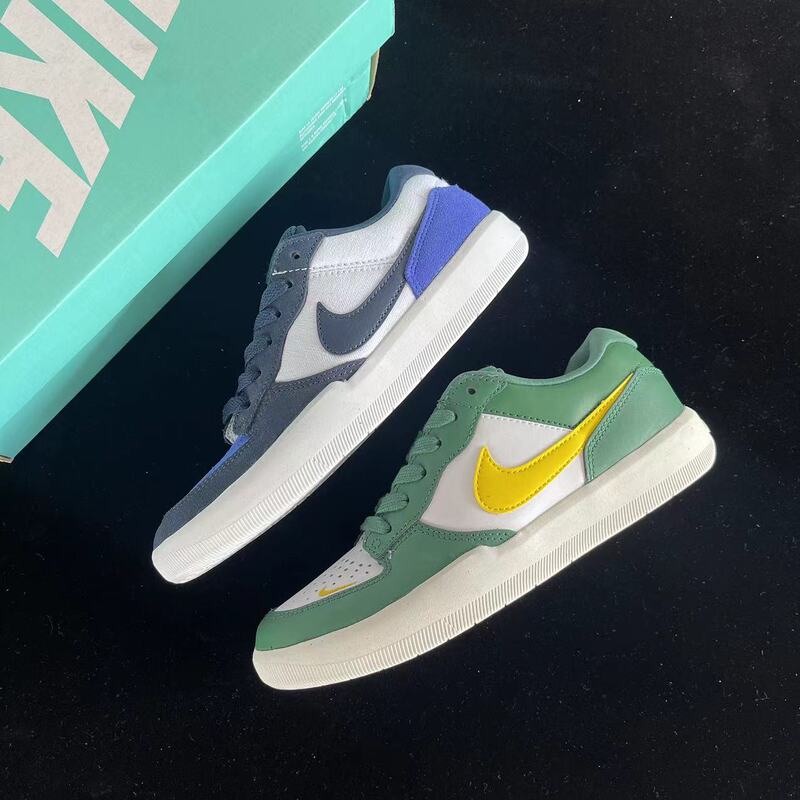 Qianqian Sports Sb Force 58 Skateboarding Shoes Men's and Women's Anti-Slip Shock-Absorbing Casual Skate Shoes Dv5477