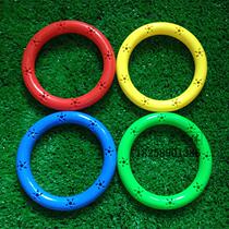 Kindergarten morning exercise equipment gymnastics ring Plastic acoustic gymnastics ring Plastic dance bracelet ring Childrens hand bell