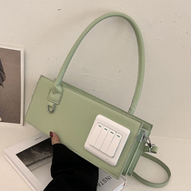 Advanced Sensation Spring Summer Slanted Satchel Bag 2022 New design Little crowdsourcing Fashion texture Single-shoulder big bag