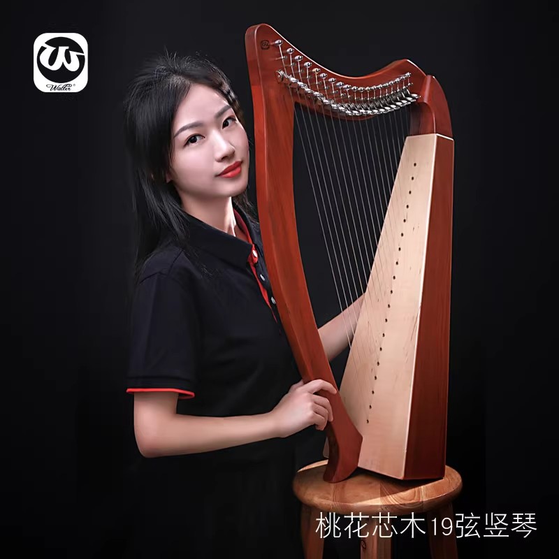 ウォルターハープ 15弦 19弦 23弦 初心者 ガールズハープ 受験楽器 プロ 大型 リディア