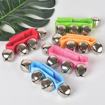 Baby baby toy handbell Wrist bell ringing foot bell Childrens African dance wristband Fabric rattles