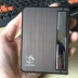 Thuốc lá điện tử nhẹ hơn trường hợp thuốc lá nhẹ USB sạc nhẹ 10 gậy bom khói tự động kim loại - Bật lửa Bật lửa