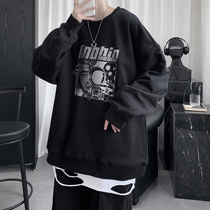 2021 new autumn cosmonauts round collar necropolis male Chains with wind loose 100 for a spring and autumn blouse