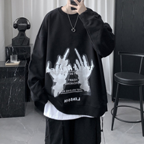 2021 new autumn round collar necropolis Male Chains Port Wind 100 for the spring and autumn Chauded jacket jacket