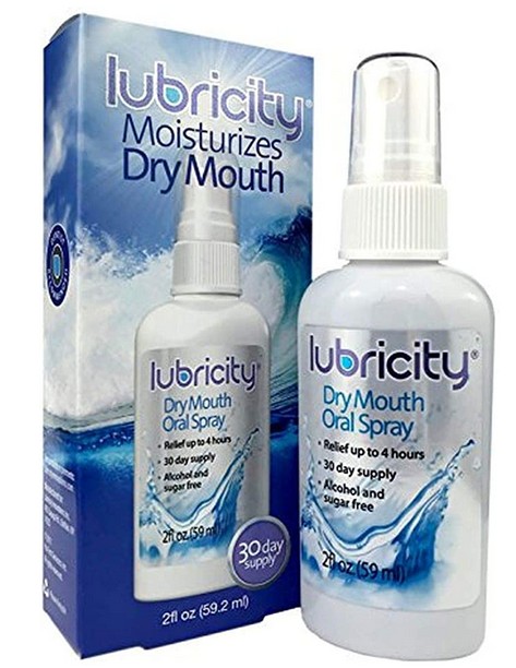 Lubricity Dry Mouth Spray, Premium Product with Hyaluronic A