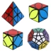 Kim tự tháp Qiyi Maple Five Five Magic Sl nghiêng Rubiks Cube Hình Sơ cấp Bộ kết hợp mẫu giáo Đồ chơi giáo dục mượt mà - Đồ chơi IQ