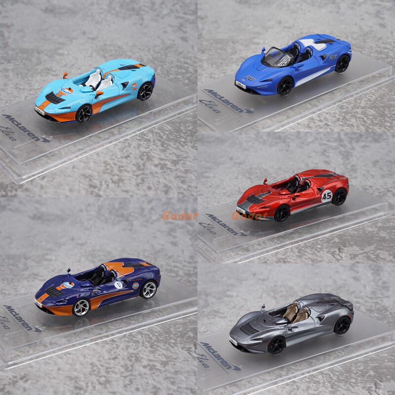 Cm 1:64 Mclaren Elva Mclaren Elva Alloy Model Car Supercar Ornament, Not a Toy