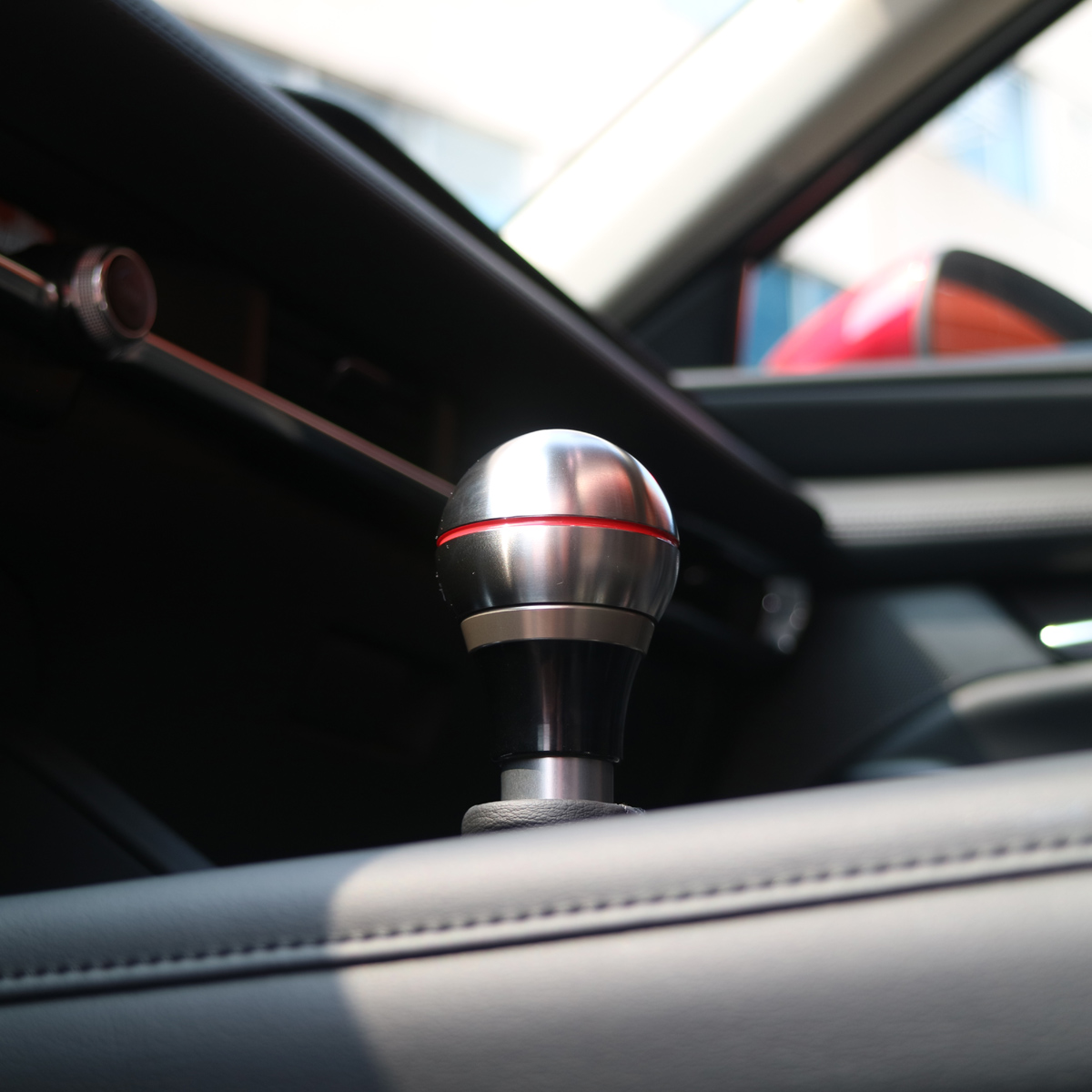 AtezianXella CX4CX3CX5CX8CX9 MX5 car modification gear handle head titanium gearhead