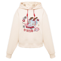 EP Yaying Womens Wear Yunconglong Guochao Embroidery Self-Heating Fiber Sweatshirt 2024 Spring and Summer New Product 5207A