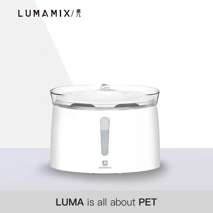 LumaMix box Several Hormann water dispenser muted version HomeRun automatic cycle triple filter kitty