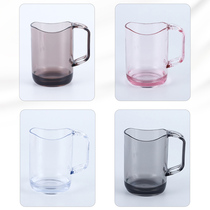 Washing Cup couple gargle mouthwash toothbrush storage Cup solid color Cup brushing creative transparent plastic simple dental cylinder