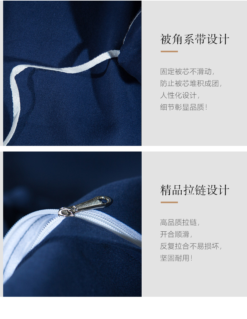 Pha lê cửa hàng flagship dệt gia đình đích thực chính thức bốn dày bông Brushed bông chăn trang web chính thức của Mercury dệt - Bộ đồ giường bốn mảnh gối mền 2 trong 1