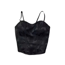 New Chinese style Chinese style camisole womens summer dress for inner wear and outer wear with breast pads bow knot plate buckle tube top sweet and spicy top