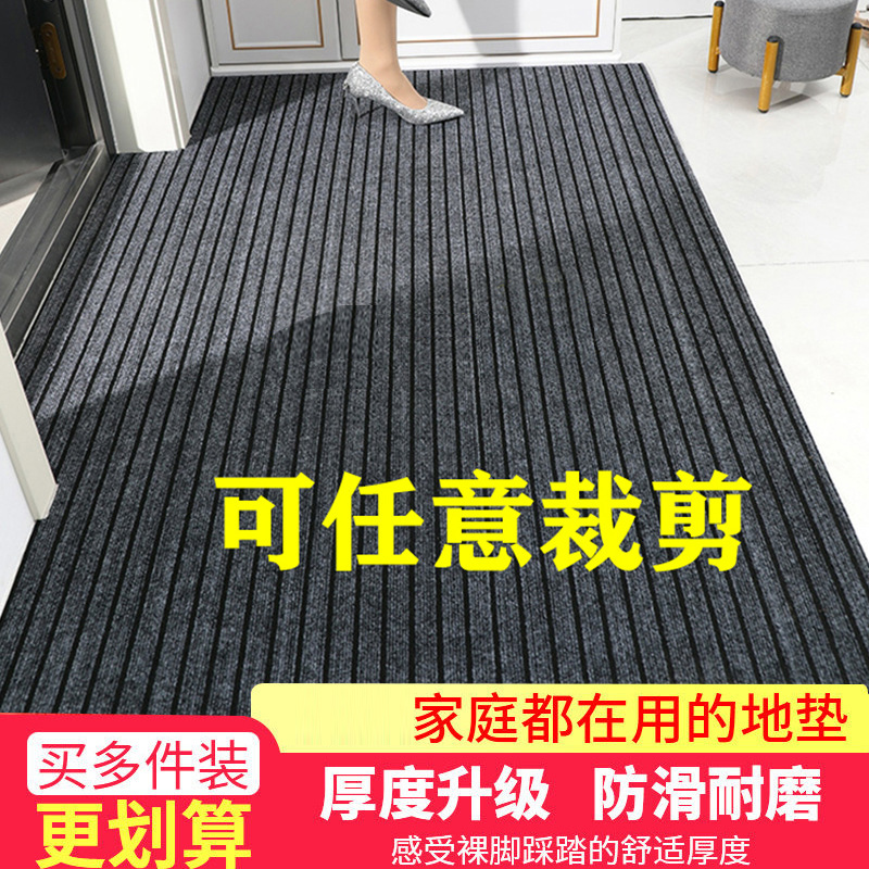 Floor mat Entrance Door Carpet Makeup room Tailoring Kitchen Mat Water Absorbent Home Thickening Anti-Slip Anti Oil in the door