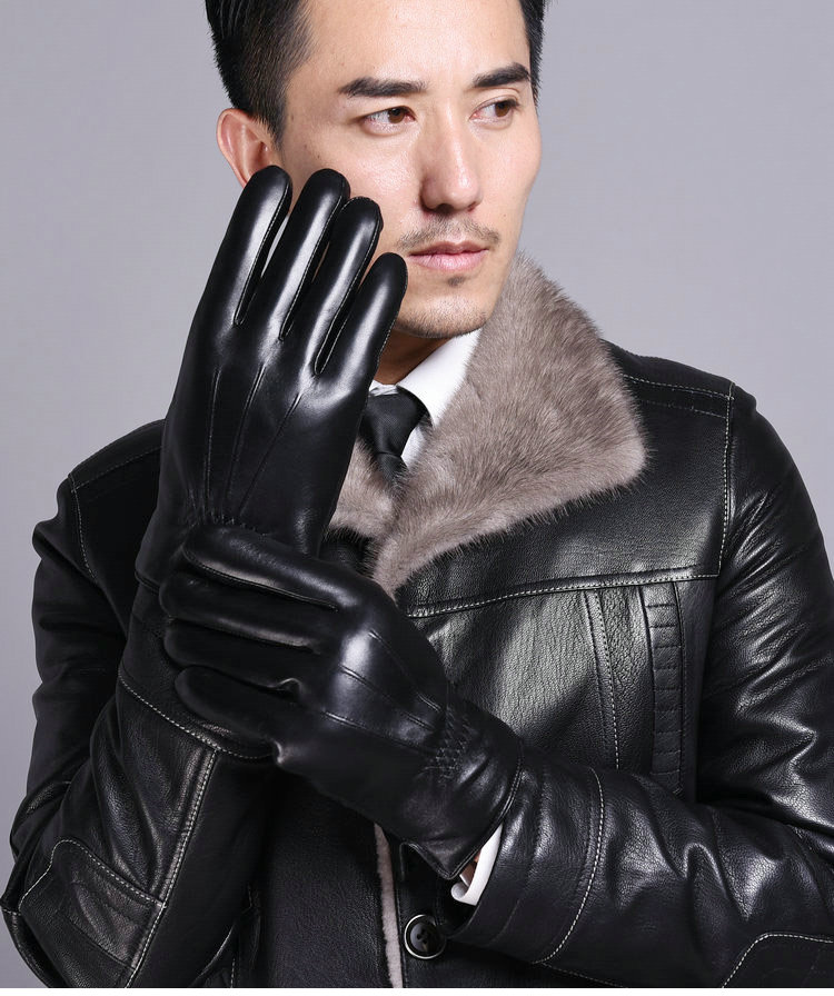 Gants pour homme en peau de mouton - Ref 2781370 Image 19