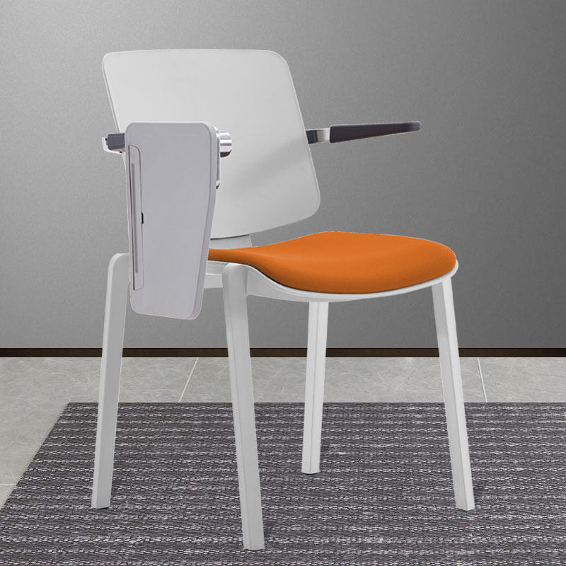 High-grade simple training chair with desk board modern design multimedia classroom conference chair with writing board student desk and chair