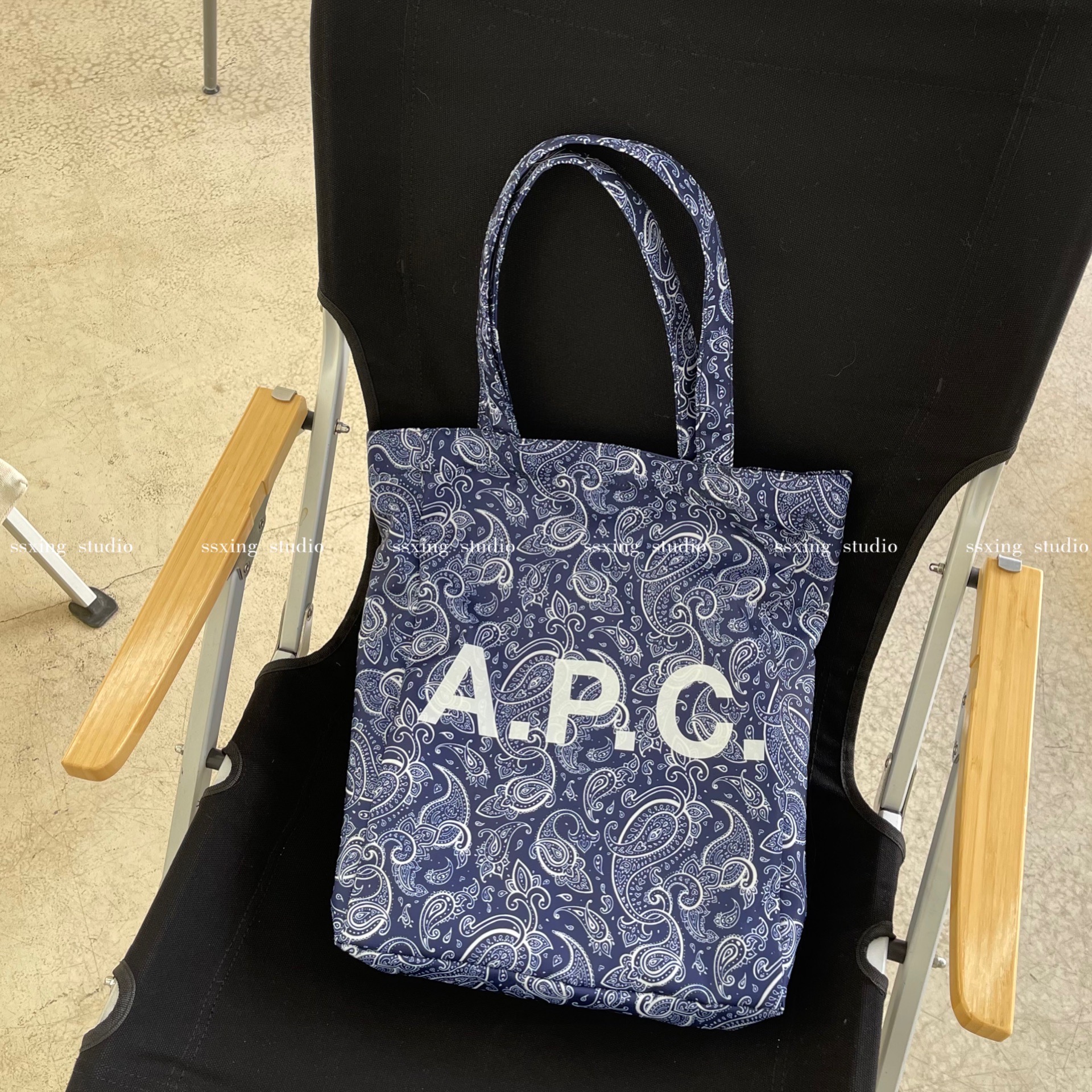 APC SSXING自制款絲絨帆布包