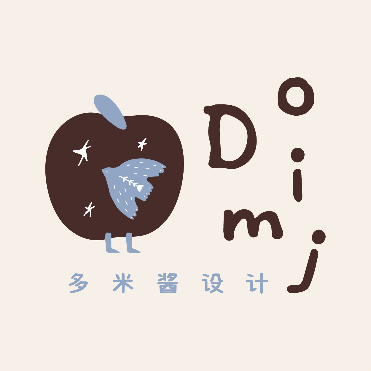 多米酱设计的LOGO