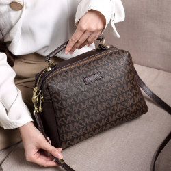 Hong Kong Brand Mother's Day Gift Multi-Layer Bag 2026 New Model Boston Women's Handbag Shoulder Crossbody Bag