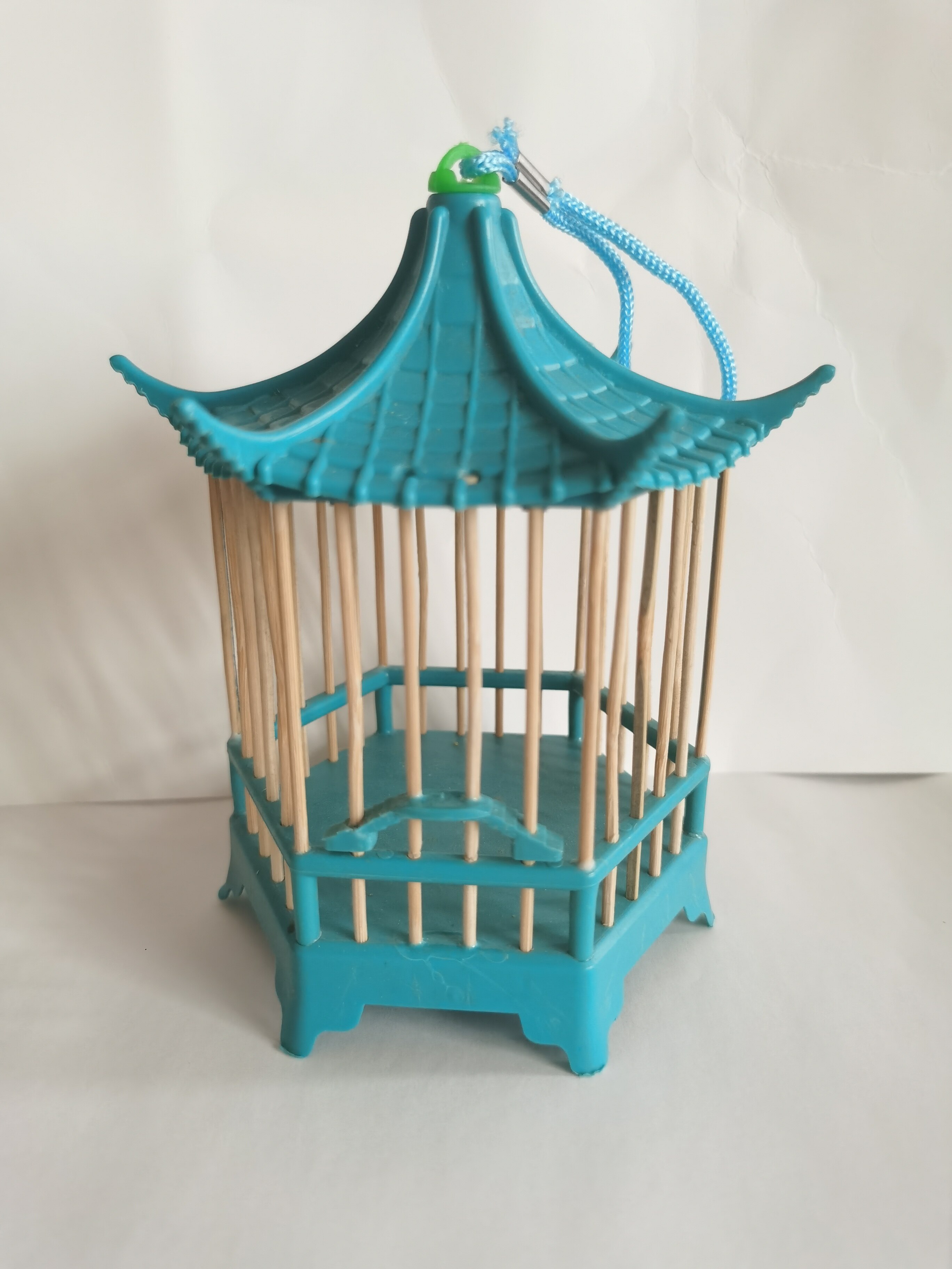 Large section Hexagon Skating cage Single-layer Cage New Handmade Bamboo Kiosk type Cage Reptile Tinnitus tinnitus