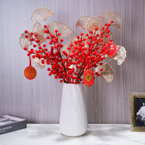 Nordic Creative Lasilk Vegetarian Burning Ceramic Dry Flower Vase Flower Flower Flower Flower floral white minimalist modern living room big swing piece