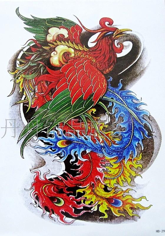 Miễn phí bài đăng hình xăm nữ không thấm nước Phoenix chân eo eo cơ thể vẽ hình xăm Hàn Quốc mất hai tặng một hình xăm dán lâu phai