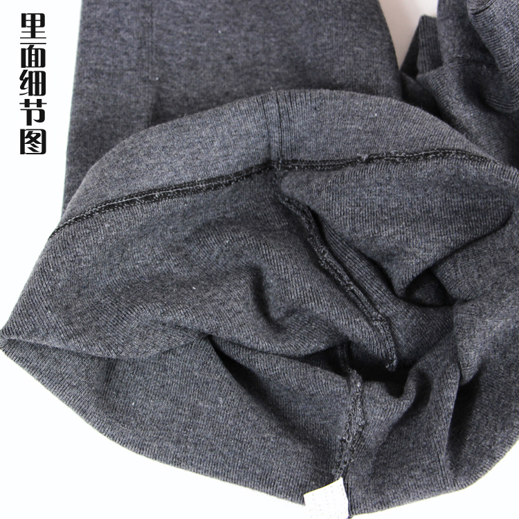 Đàn ông và phụ nữ trong mùa thu và mùa đông xà cạp cashmere dày mỏng dệt kim mỏng điều chỉnh kích thước lớn kích thước quần ấm dòng quần quần len.