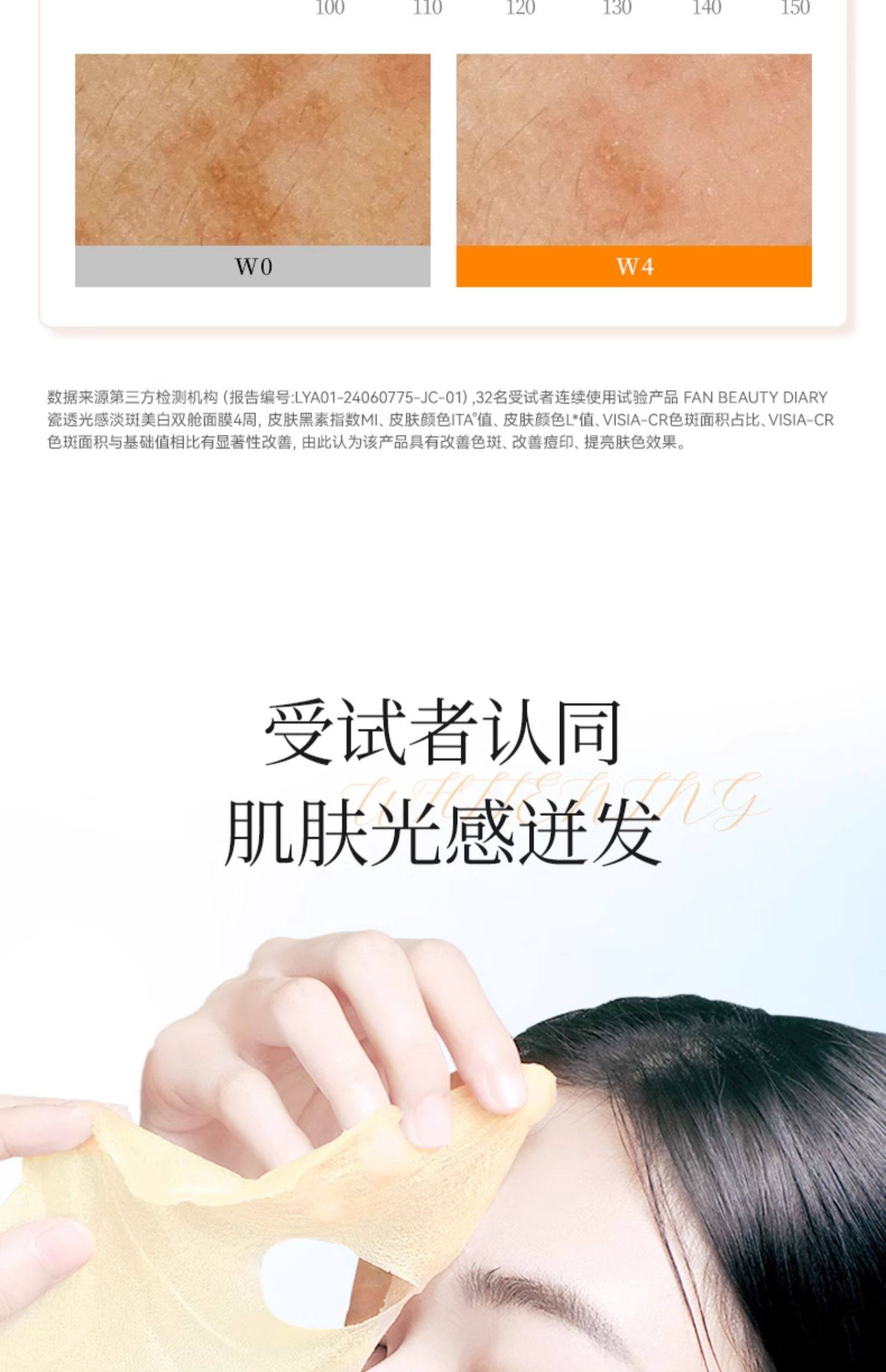 Fan Beauty VC大桔美白面膜5片装【范冰冰同款 褪暗黄淡斑点】