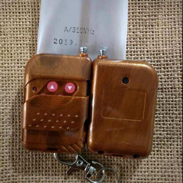 Peach wood metal slide to copy remote control Garage door remote control Electric roller shutter door to copy remote control