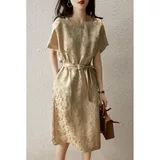 Ретро длинная юбка, милое платье, 2021 года, французский стиль