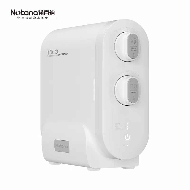 Nobaina A7 Water Purifier, Pure Water Machine, Water Purifier Filter Element, Original Genuine Filter Element, White, Black