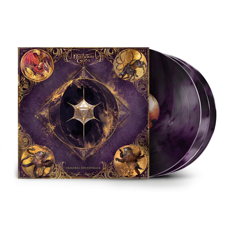 In Stock Gamemusic Original Merchandise Baldur's Gate 3 Vinyl Record Colored Vinyl Three-Piece Set In Stock Gamemusic Original Merchandise Baldur's Gate 3 Vinyl Record Colored Vinyl Three-Piece Set