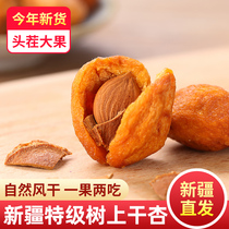 Xinjiang apricot specialty tree dried apricot natural grade four-group hanging apricot hanging dry apricot 500g new goods without adding