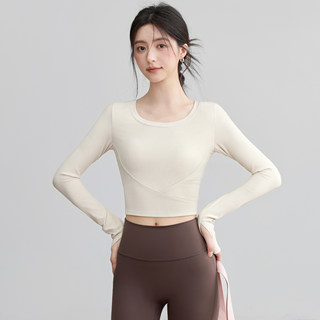 Voj yoga wear Новый спортивный топ с круглым вырезом