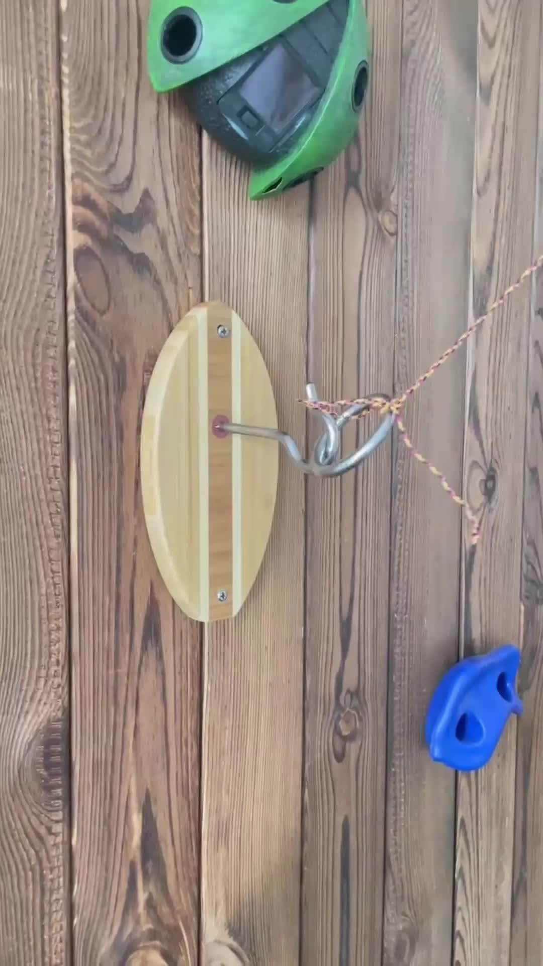 Indoor Outdoor Hook And Ring Toss Game Hawaiian Short Board Edition
