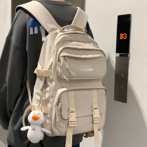 Computer bag 14-inch female high-value schoolbag original niche Middle School junior high school student Net red shoulder bag female college student