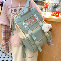 Large capacity computer bag 15 6 inch ins advanced school bag net red shoulder bag female Korean version of high school students foreign gas