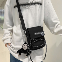 Bag Pack 2021 new bag Superior Sense Design Small Crowdcanvas Skew Satchel male portable student Single-shoulder-ins