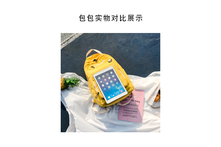 Túi nữ phiên bản tiếng Hàn của học sinh trung học phổ thông Harajuku ulzzang Học sinh trung học cơ sở ba lô ba lô dung lượng lớn 2019 mới - Ba lô balo em bé