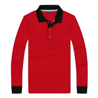 Красный лонгслив