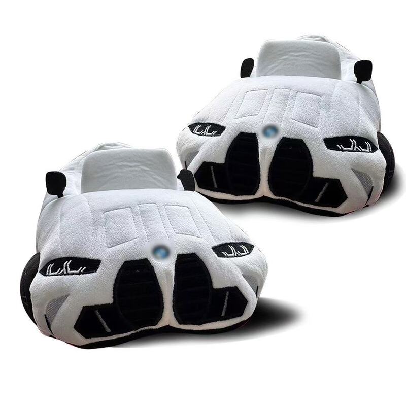 Cross-Border Hot-Selling Acing Slipper, Realistic Sports Car Carm4 Plush Home Couple Floor Indoor Winter Slipper Cross-Border Hot-Selling Acing Slipper, Realistic Sports Car Carm4 Plush Home Couple Floor Indoor Winter Slipper