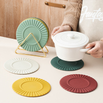 Shisu silicone table mat anti-scalding high temperature resistant coaster bowl mat pot mat table heat insulation household mat plate mat