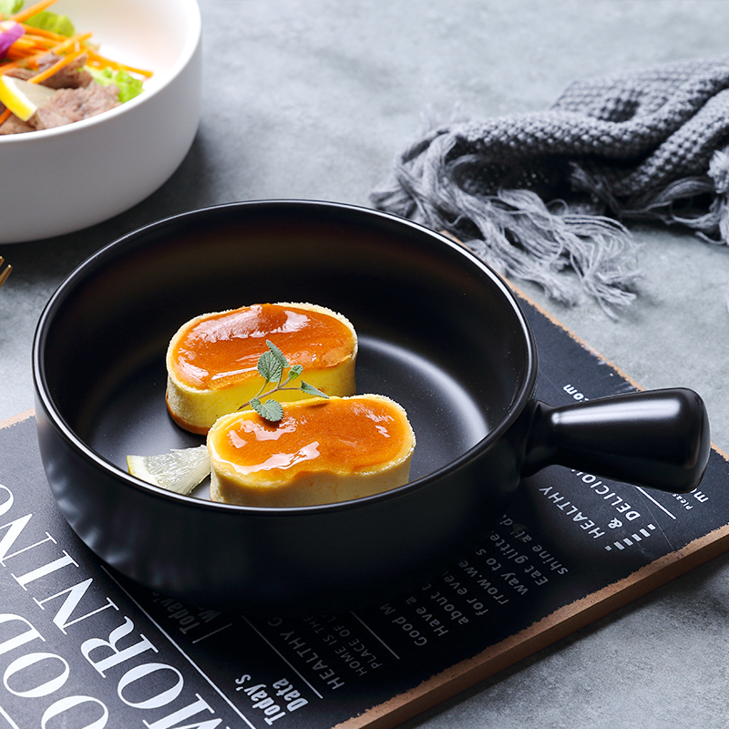 Baking Bowl Oven Microwave Oven Special Baking Pan Home With Shank Oat Bowl Breakfast Pan