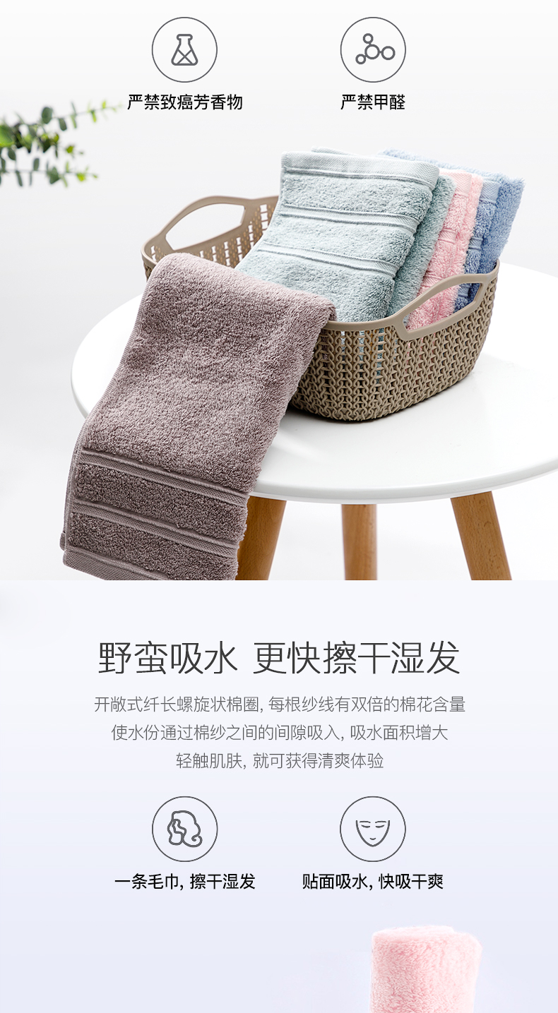 Camel / Camel nhà đồng bằng nhỏ vuông khăn dày khăn bông thấm nhanh mịn khăn về nhà - Khăn tắm / áo choàng tắm khan tam
