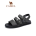 Giày nam lạc đà 2018 hè mới thời trang sandal da Giày nam nhẹ nhàng giản dị hai đôi giày đi biển Sandal