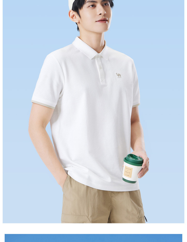 Шелковая летняя футболка polo 