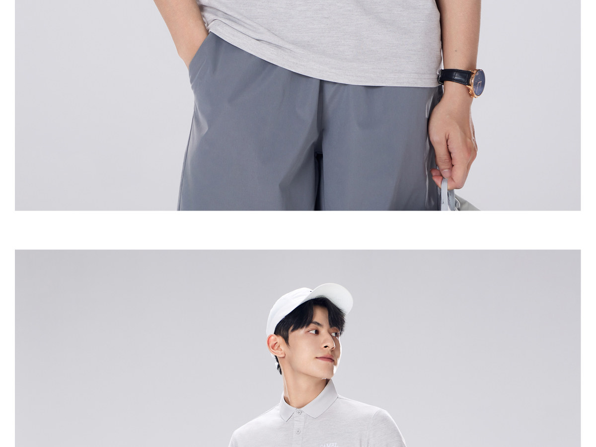 Летняя футболка polo, короткий рукав        