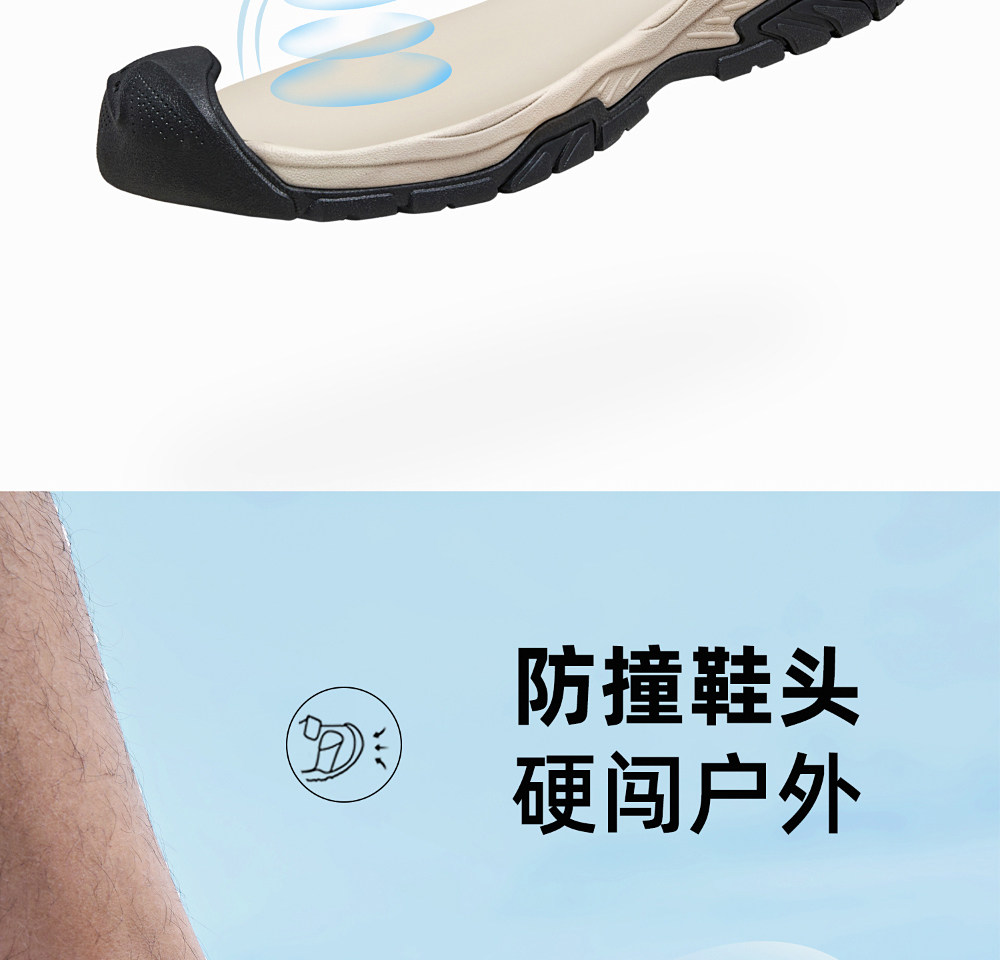 Летняя дышащая мягкая пуля с амортизацией, мужские дорожные спортивные сандалии для отдыха 