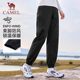 [Function] Camel Sports Cargo Pants Men's 2023 Autumn Waterproof Casual Loose Woven Trousers Foot-gained Sweatpants Women