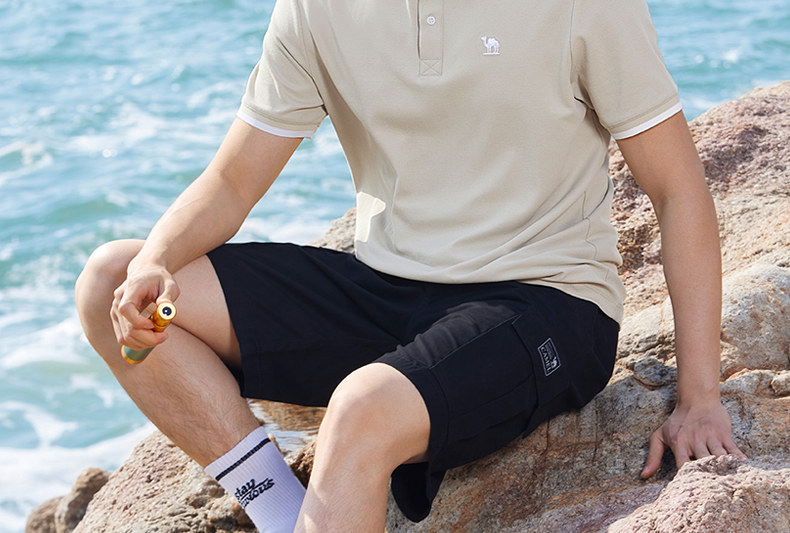 Шелковая летняя футболка polo 